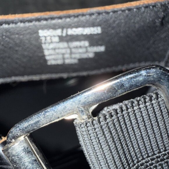 Steve Madden Rogue Black Ankle Bootie Women's 7.5 Platform Biker Buckle Up - Picture 4 of 16